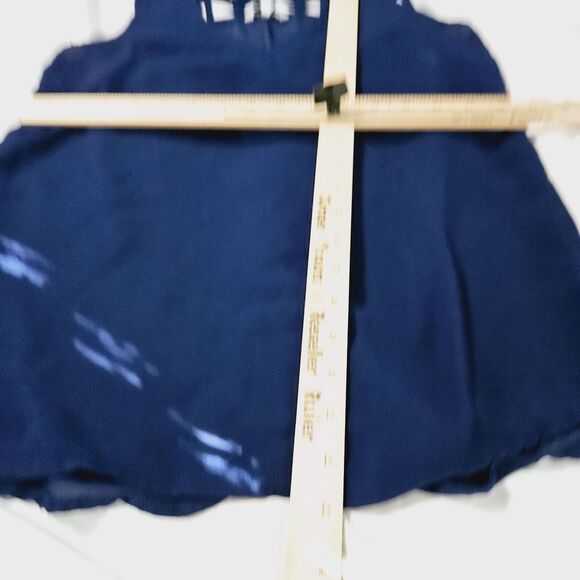 Naked Zebra Womens Tank Top Blue Size Small 100% Polyester Sleeveless Pullover - Picture 4 of 12